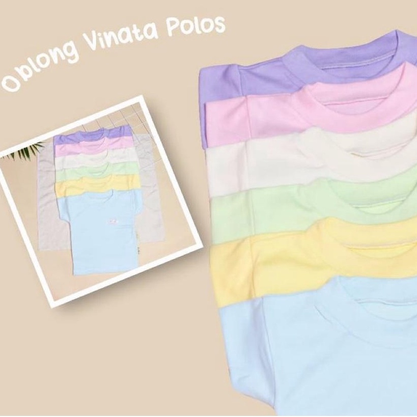 VINATA-OBLONG BAYI POLOS 6 WARNA OBLONG BAYI NEW BORN LEMBUT