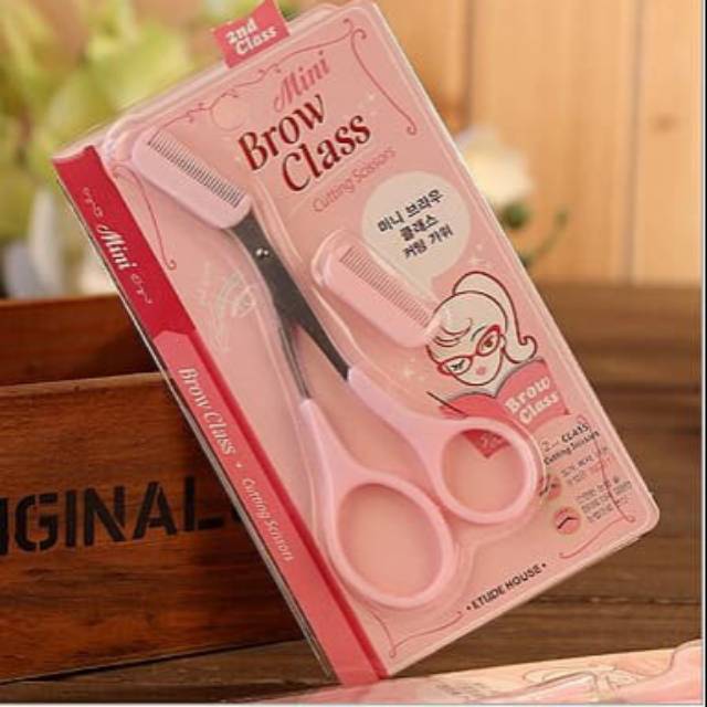 Brow class cutting scissors gunting alis mini