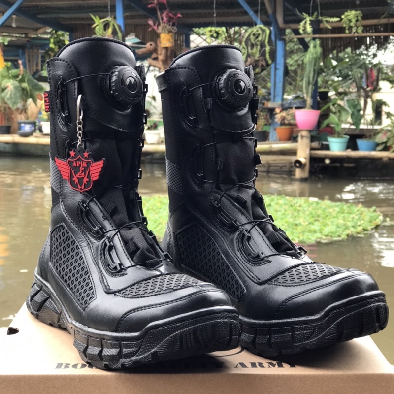 SEPATU PDL BOA TAWON TALI PUTAR