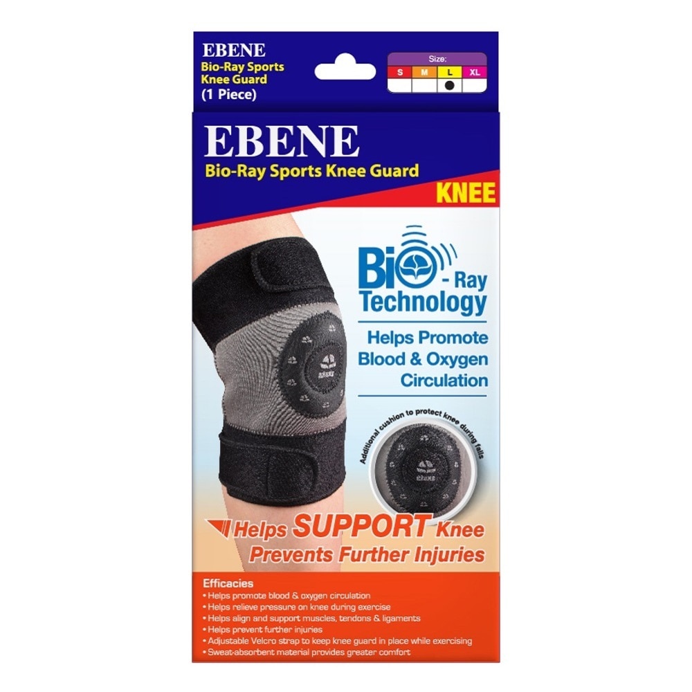 Ebene Bio-Ray Sports Knee Guard  1 Piece