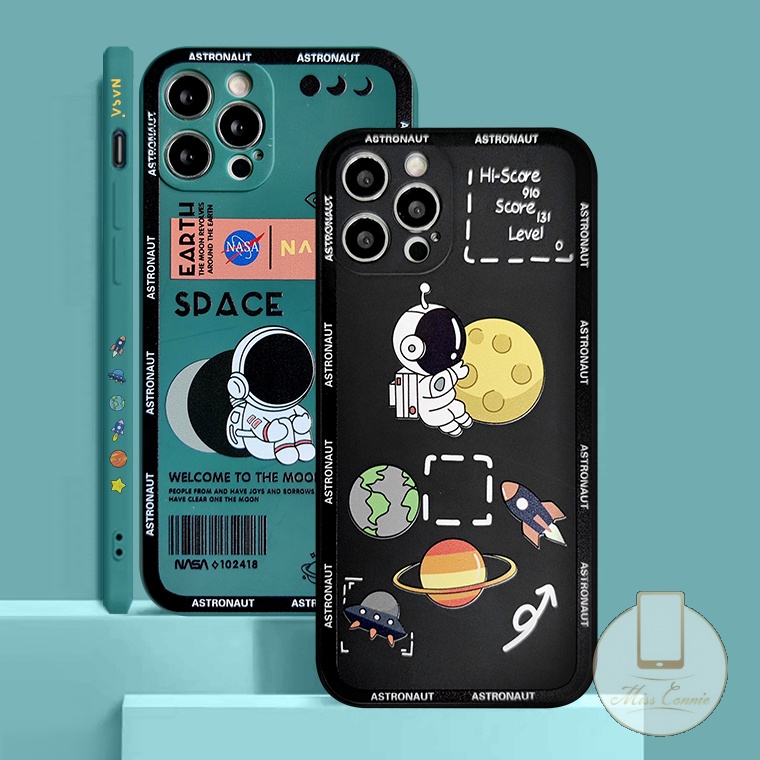 Case Astronot Luar Angkasa NASA Samsung A13 A03 A53 A32 A12 A22 A03S A11 A04 A14 A23 A50 A52 A33 A72 A73 A51 A20S A70 A30S A31 A52S A10S M32 A71 Motif Samping Kartun Soft Tpu Cute Cover