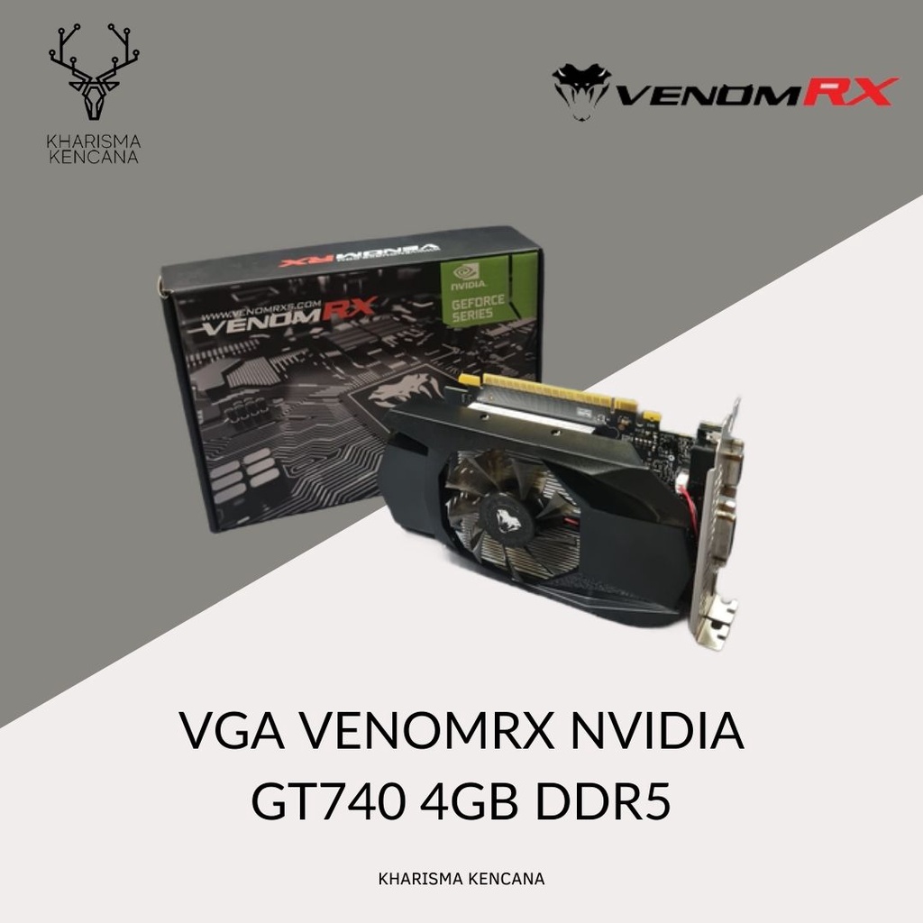 VGA VENOMRX NVIDIA GT740 4GB DDR5