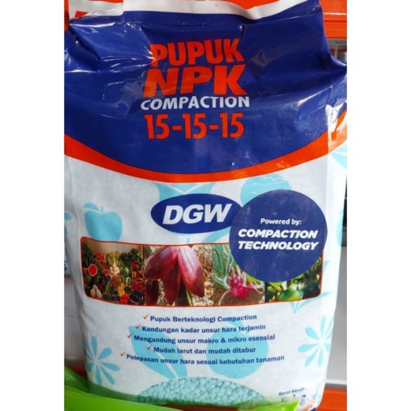 PUPUK NPK COMPACTION DGW Repack 1Kg