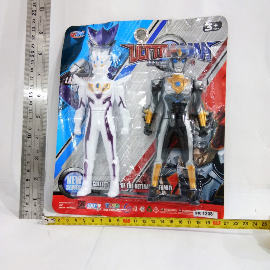Mainan anak robot ultra hero murah robot automan 2pcs fr1208