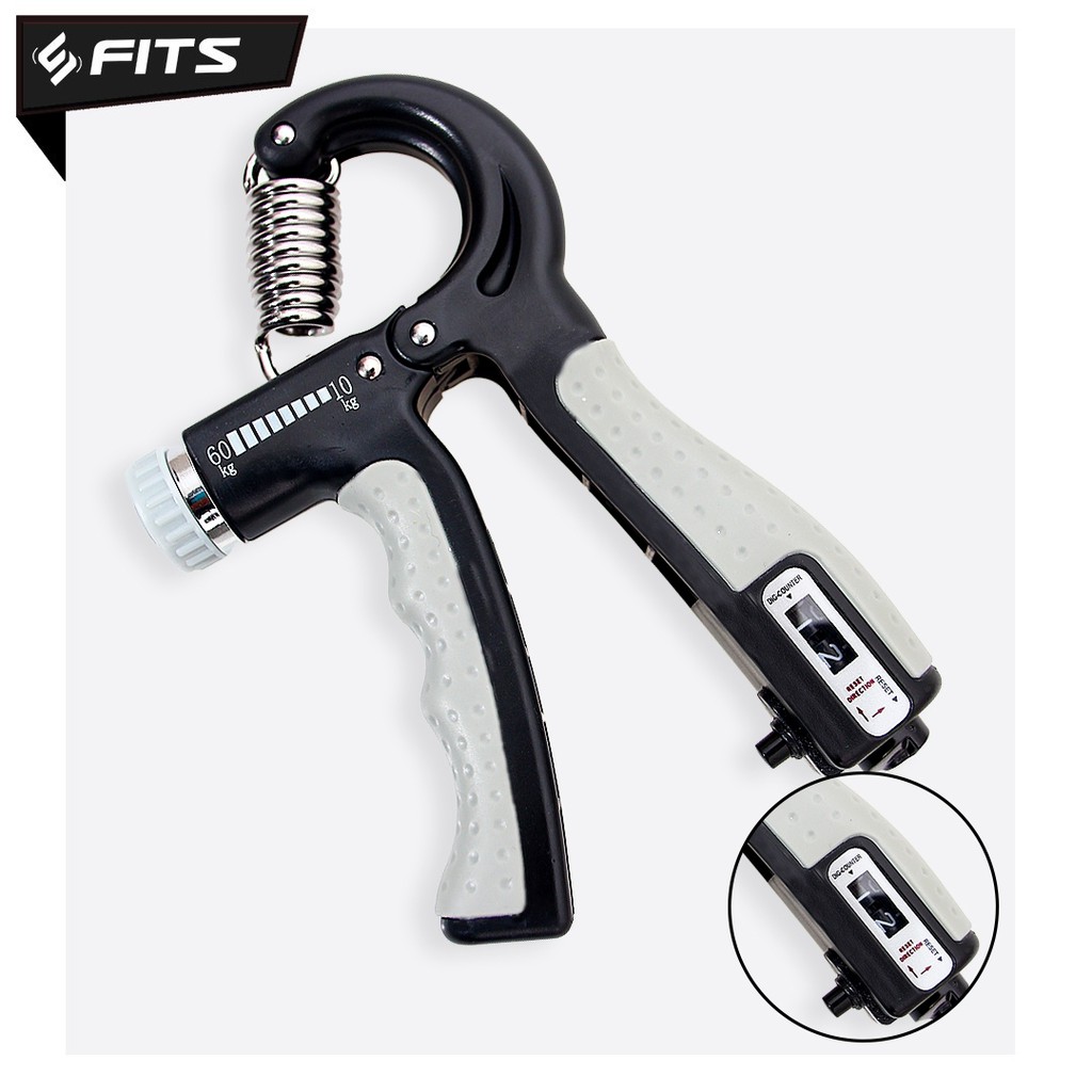 SFIDN FITS Hand Grip Adjustable Counter | Handgrip Exerciser-ABU [MANUAL]