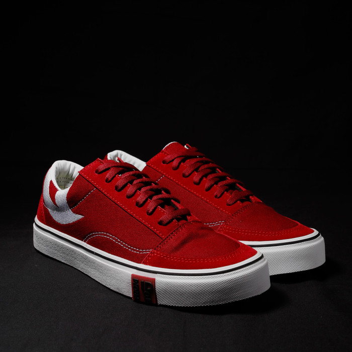 Sepatu Pria Redknot Volker Red / Sneakers Pria / Sepatu Redknot Murah