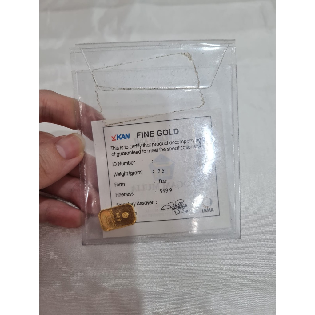 2.5 GRAM LM LOGAM MULIA EMAS ANTAM RETRO CLASSIC KLASIK SERTIFIKAT ASLI ORIGINAL