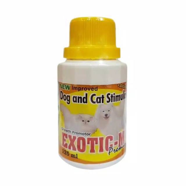 Exotic-M 120ml Vitamin LENGKAP Anjing Kucing