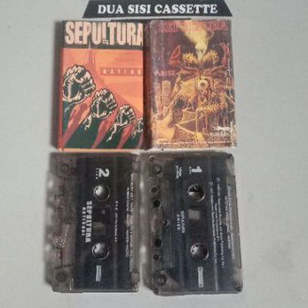 paket kaset pita sepultura - arise - nation