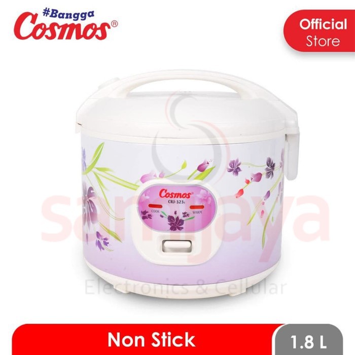 MAGIC COM - RICE COOKER COSMOS CRJ-323S / CRJ 323S / CRJ 323 S 1.8 LITER BERGARANSI-1