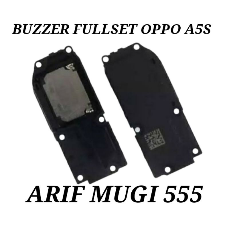 BUZZER BAZZER LOUD SPEAKER FULLSET OPPO A5S ORIGINAL