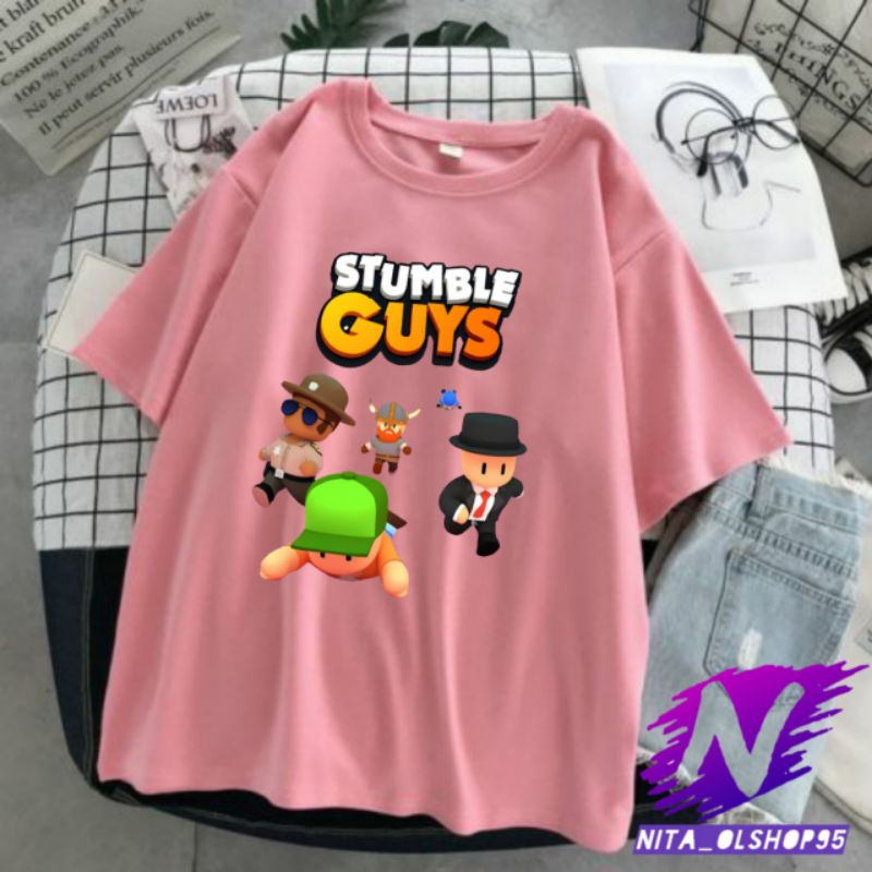 kaos anak stumble guys terbaru baju stumble guys