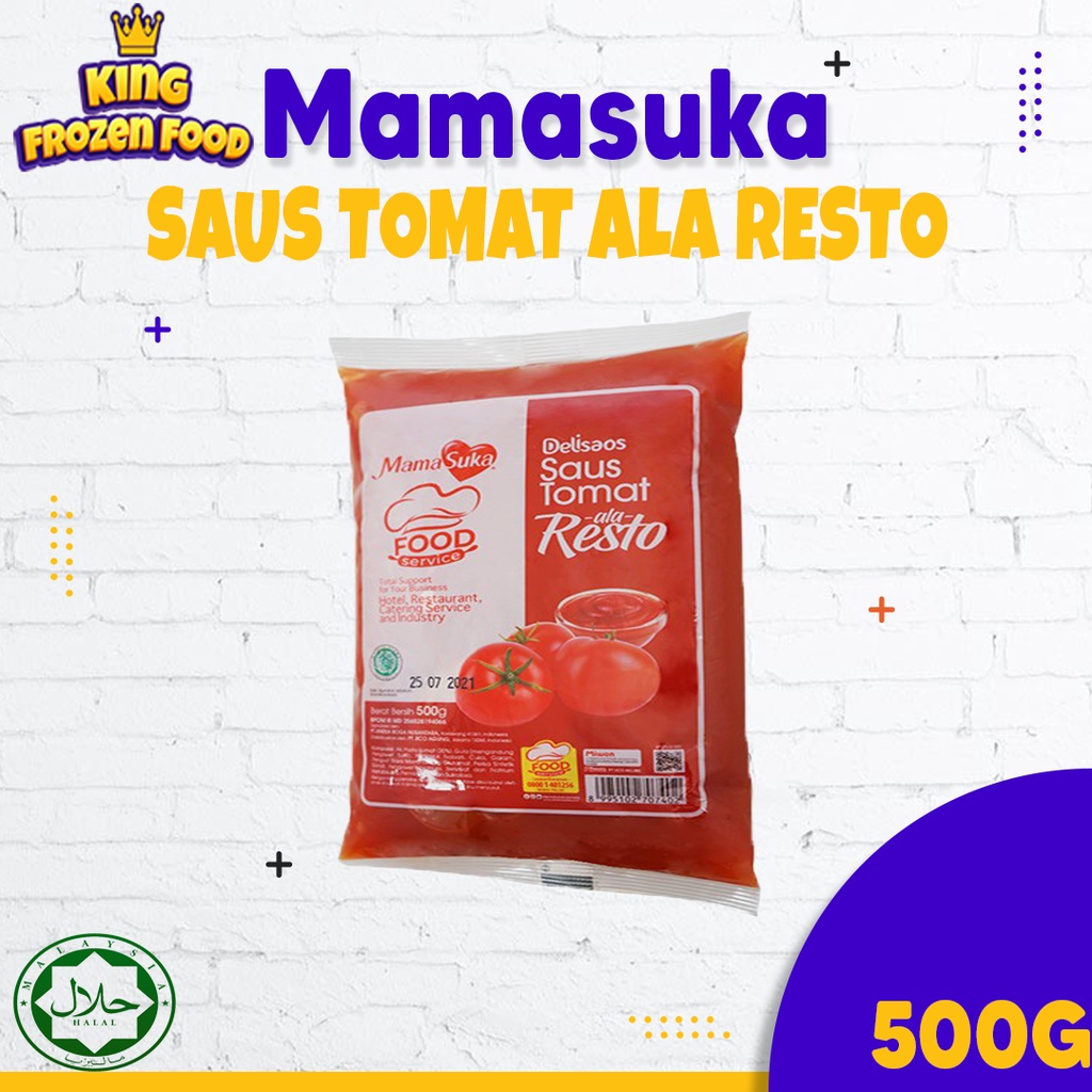 Mamasuka Saus Tomat Ala Resto 500G