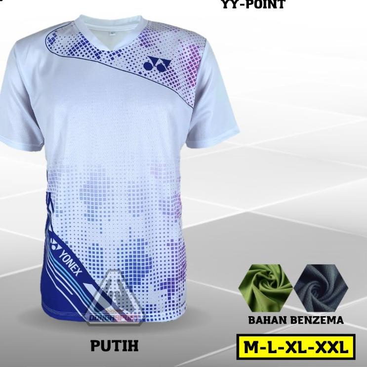 (Recomended) BLY-31 YY POINT BAJU BADMINTON DEWASA JERSEY BADMINTON BAJU BULUTANGKIS KAOS BADMINTON 