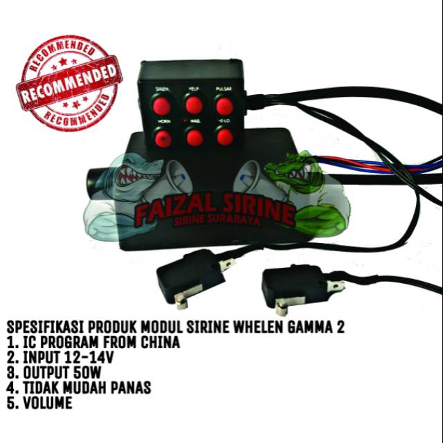 Modul sirine whelen gamma g2