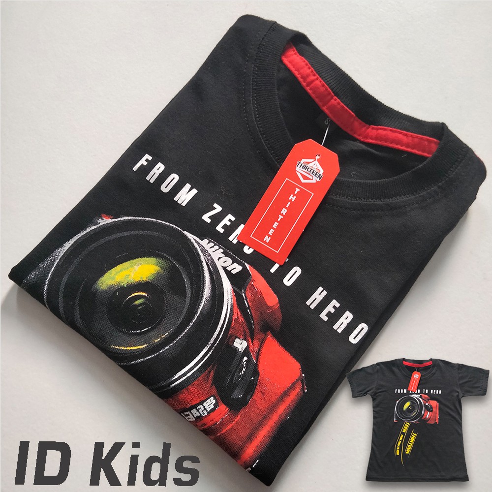 Kaos Anak Distro Thirteen Camera 214