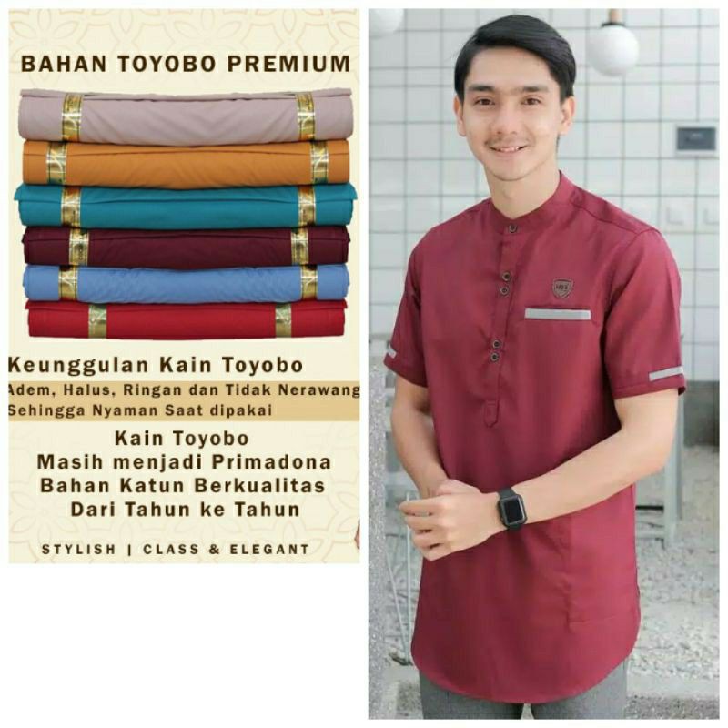 KOKO KURTA TOYOBO KOKO MUSLIM BAJU MUSLIM