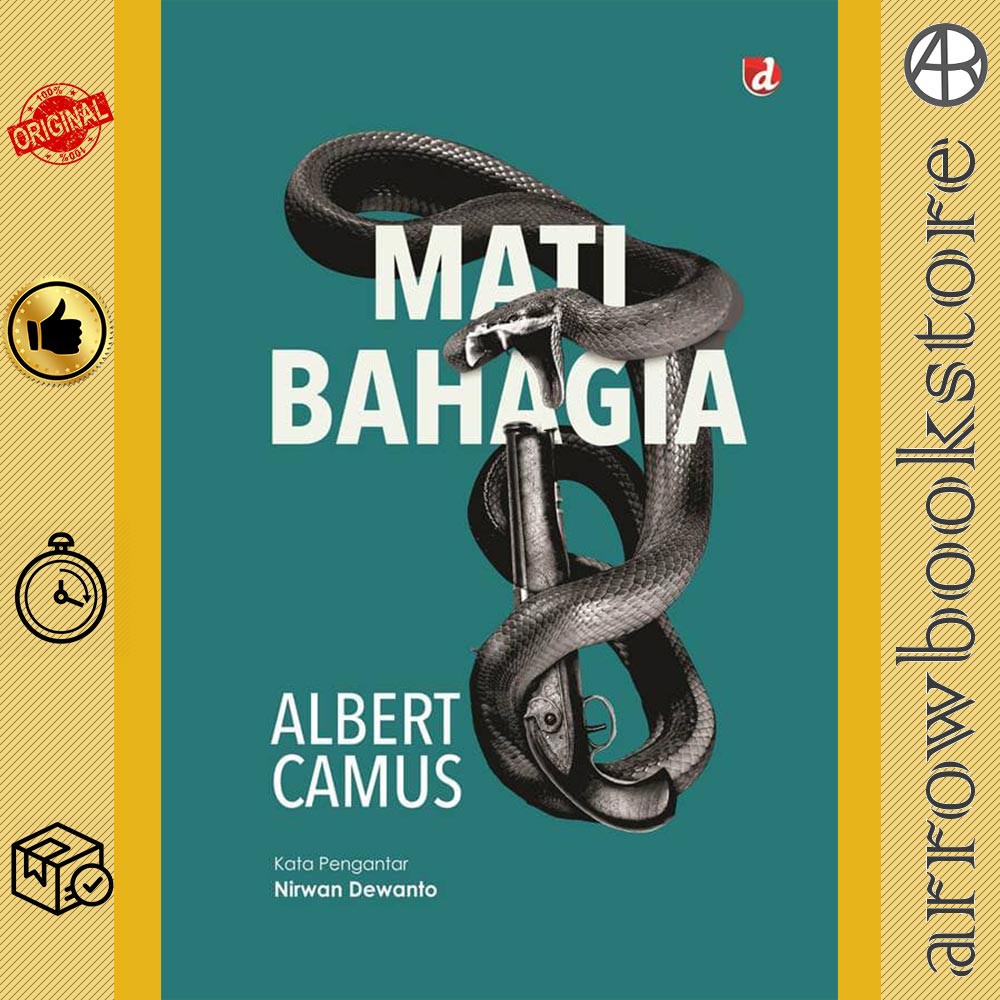 Buku Novel Mati Bahagia-Albert Camus