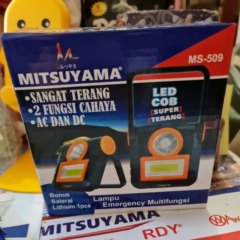 Lampu Emergency Led COB Mitsuyama MS-509
