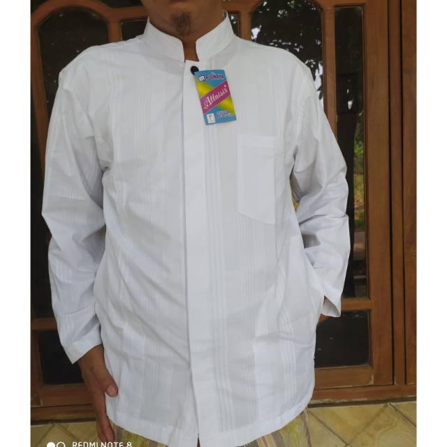 Koko Putih Panjang | koko Baju Taqwa Baju Muslim putih