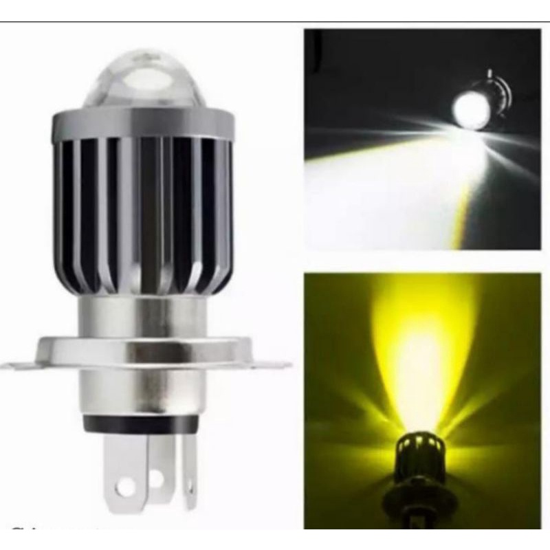 LAMPU LED D2 H4 PUTIH KUNING