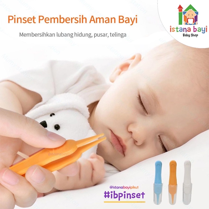 Pinset Bayi Pembersih Hidung Bayi / Penjepit Kotoran Hidung Bayi / Baby Nose Cleaning Tweezer