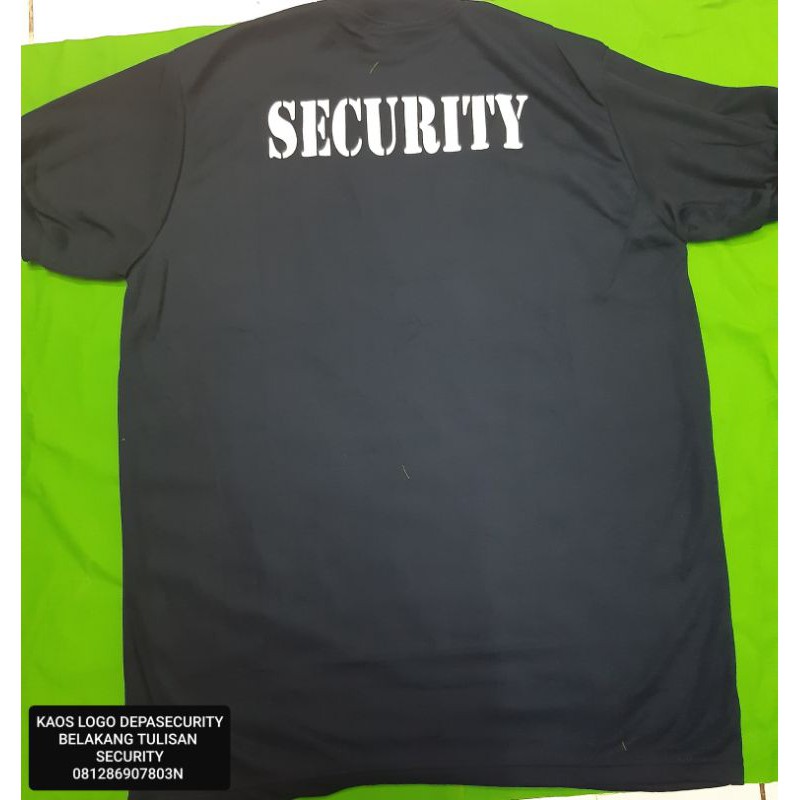 KAOS PENDEK SATPAM / SECURITY