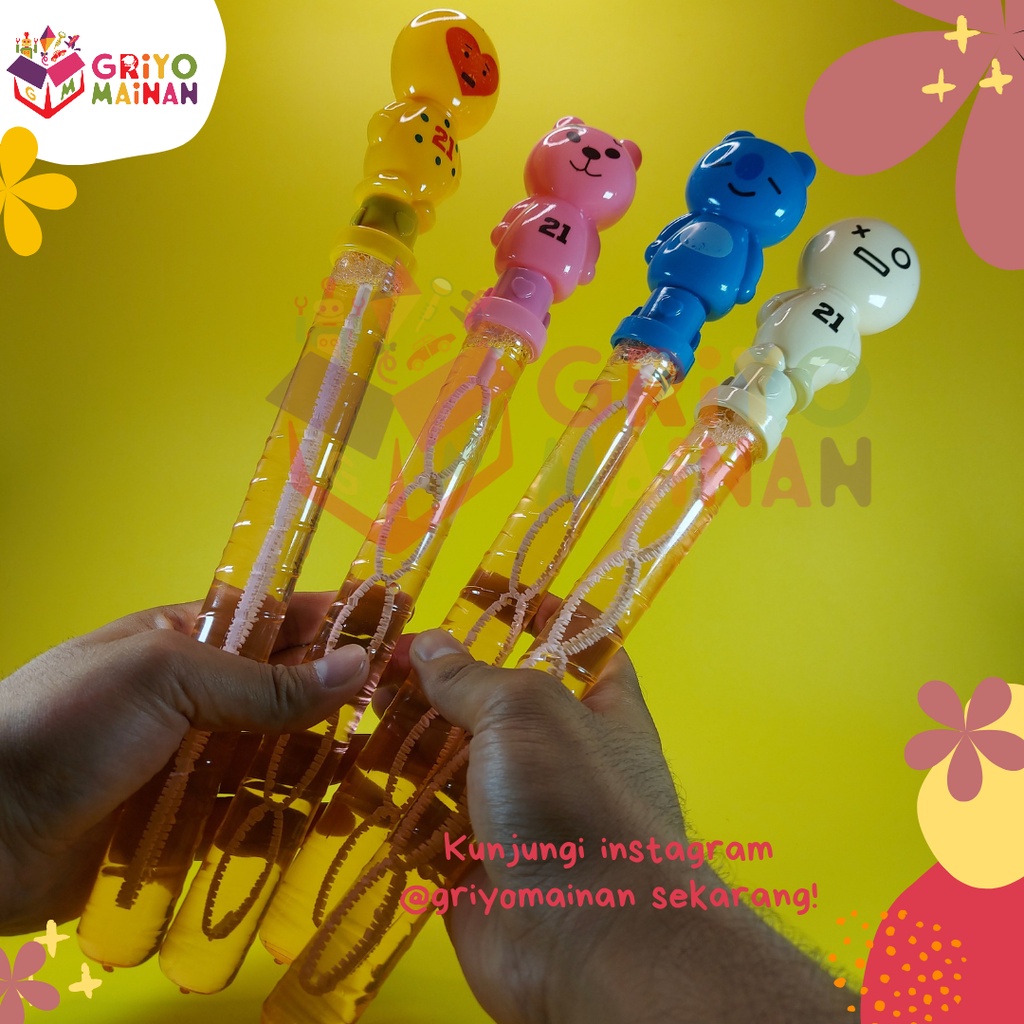 Mainan Anak Bubble Stik / Gelembung Air Sabun / Gelembung Balon Tiup