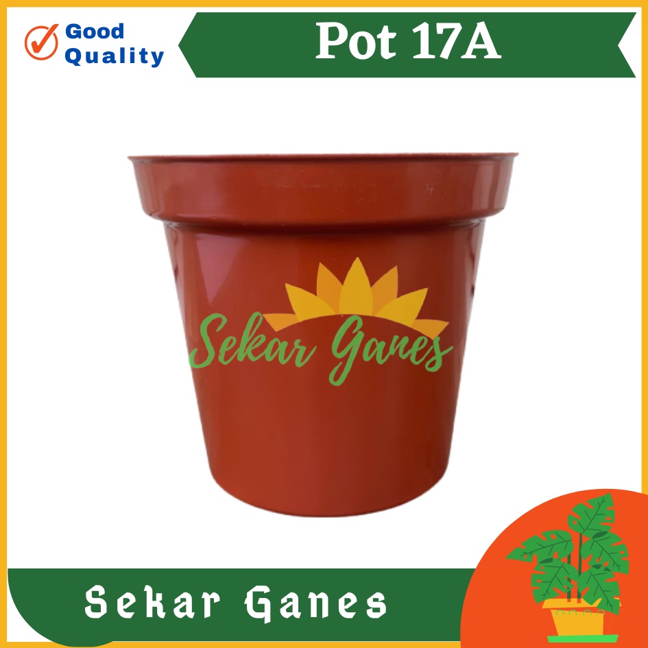 Pot Tinggi 17A Merah Bata Terracota  Merah Coklat Mirip Pot Usa Eiffel 20 25 Pot Tinggi Tirus 10 15 18 20 30 35 40 50 Cm Plastik Besar Hitam Putih Termurah Pot Tanaman Bahan Bagus