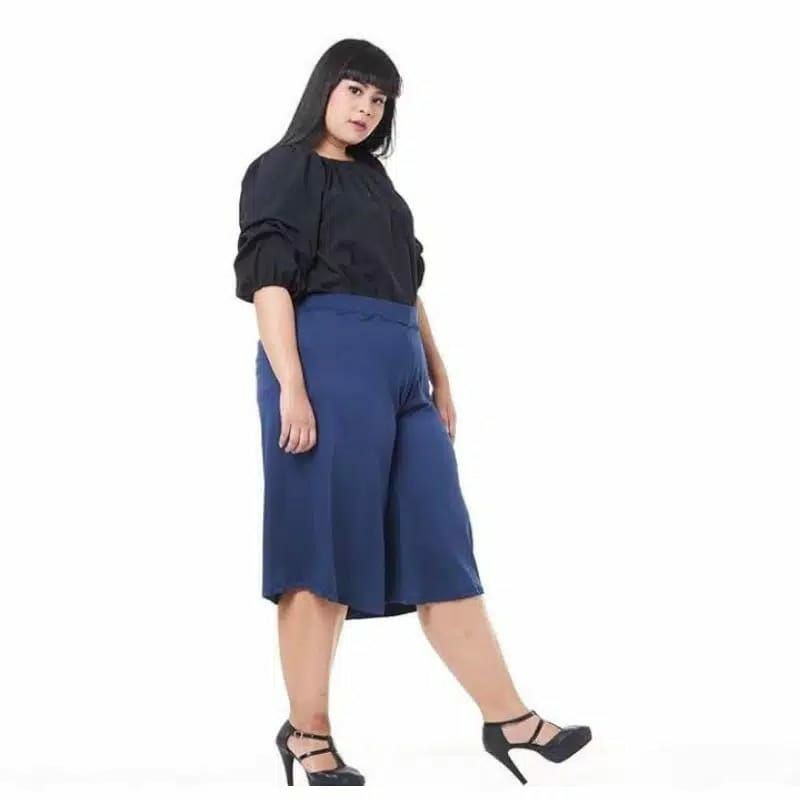 KULOT PENDEK 7/8 JUMBO XXXL / CELANA KULOT JUMBO PENDEK WANITA