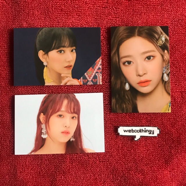 ❲ READY STOCK ❳ IZONE BLOOMIZ PHOTOCARD/MINICARD (I WILL/I WAS/I AM) MINJU SAKURA YENA