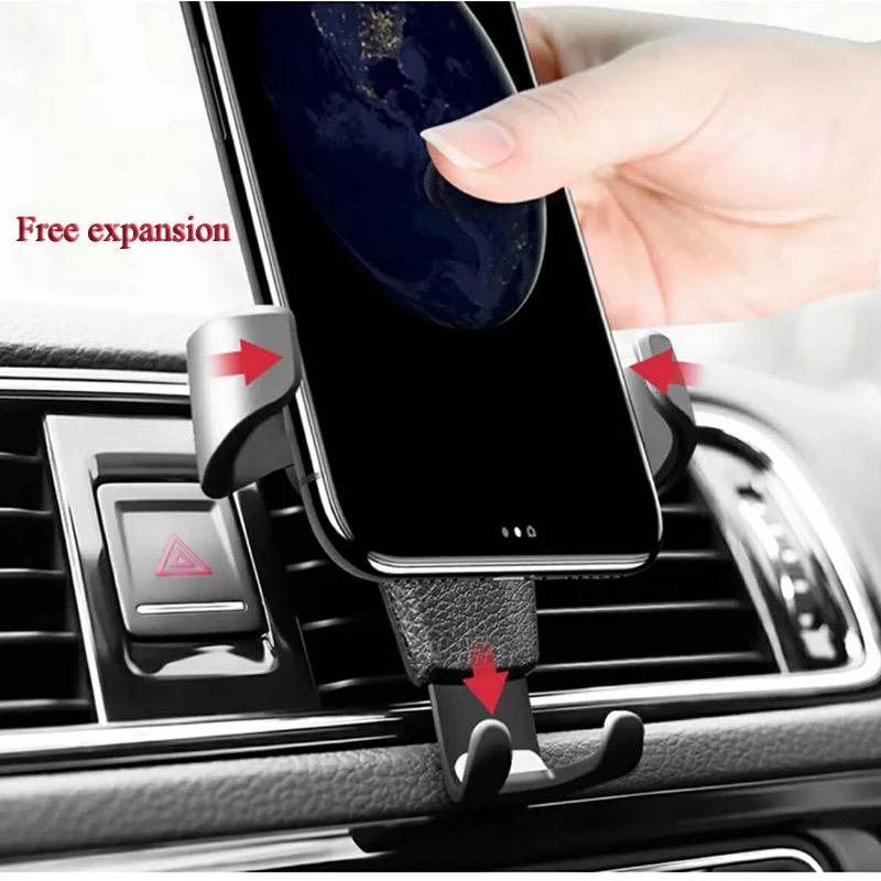 [RO ACC] NVN-CH07 GRAVITY CAR HOLDER AIR VENT HOLDER HP DI LUBANG AC AUTO FIT