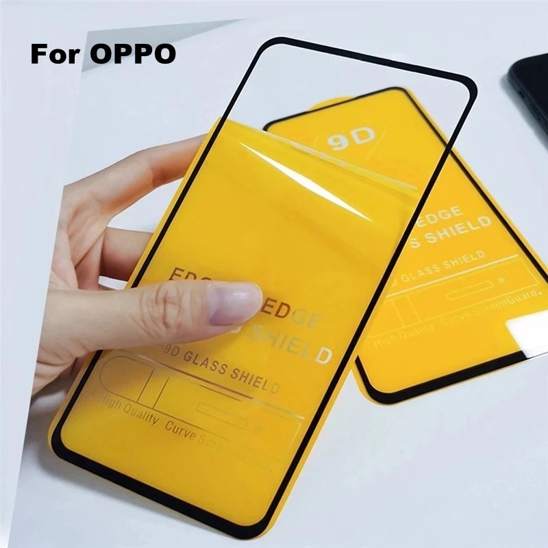 Pelindung Layar Tempered glass 9d HD Untuk OPPO A15 A15s A54 A53 2020 A93 F11 A16 A33 2020 A5 2020 A9 2020 A7