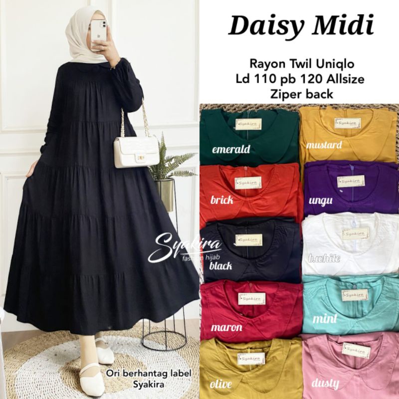 DAISY MIDI BY SYAKIRA /RESTOCK/