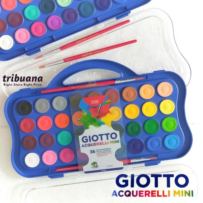 

SALE Giotto Acquerelli 36 Warna (Watercolor/Cat Air ) MINI/CAT AKRILIK SET/CAT AKRILIK SET 24 WARNA/CAT AKRILIK PASTEL/CAT AIR/CAT AIR LUKIS SET/CAT AIR GIOTTO/KUAS LUKIS 1 SET/KUAS LUKIS KECIL/KUAS LUKIS LENGKAP/KANVAS LUKIS/KANVAS LUKIS SKETSA/KANVAS