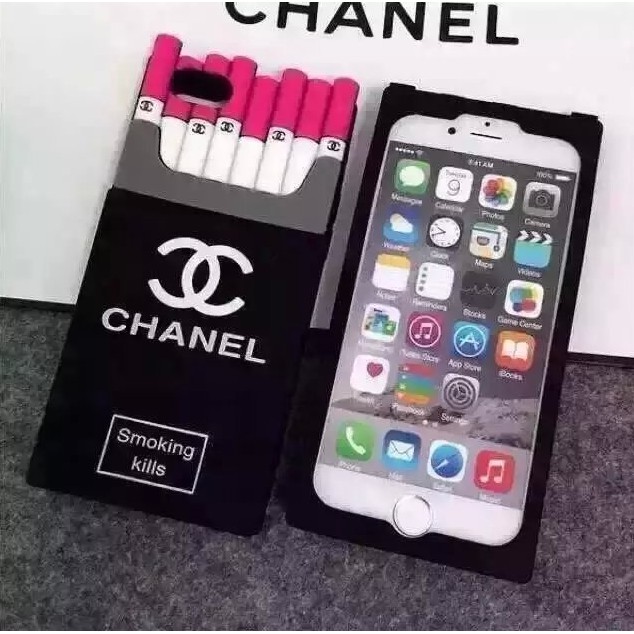 Casing Handphone Soft Case Rokok Cigarette pink iPhone 5 6