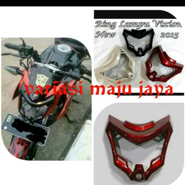 List lampu vixion nva
