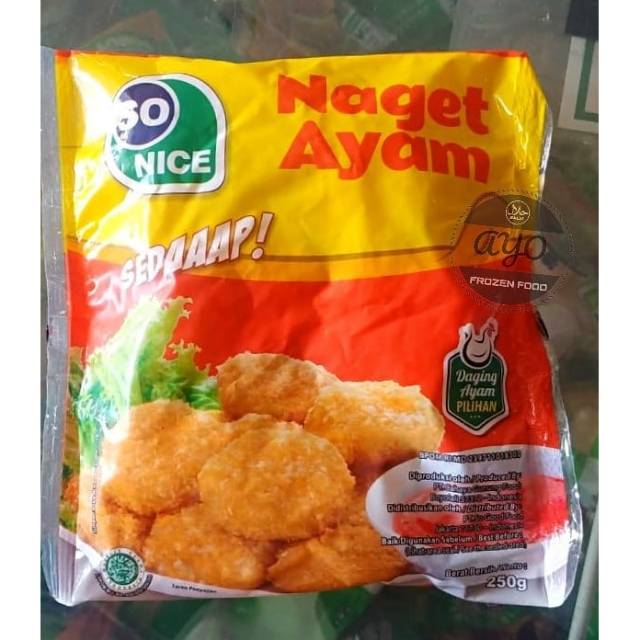 So nice naget ayam