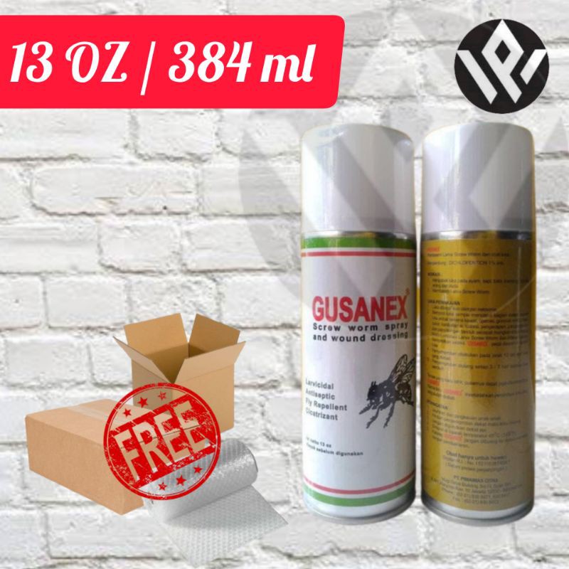 Gusanex spray obat luka Hewan bebas lalat