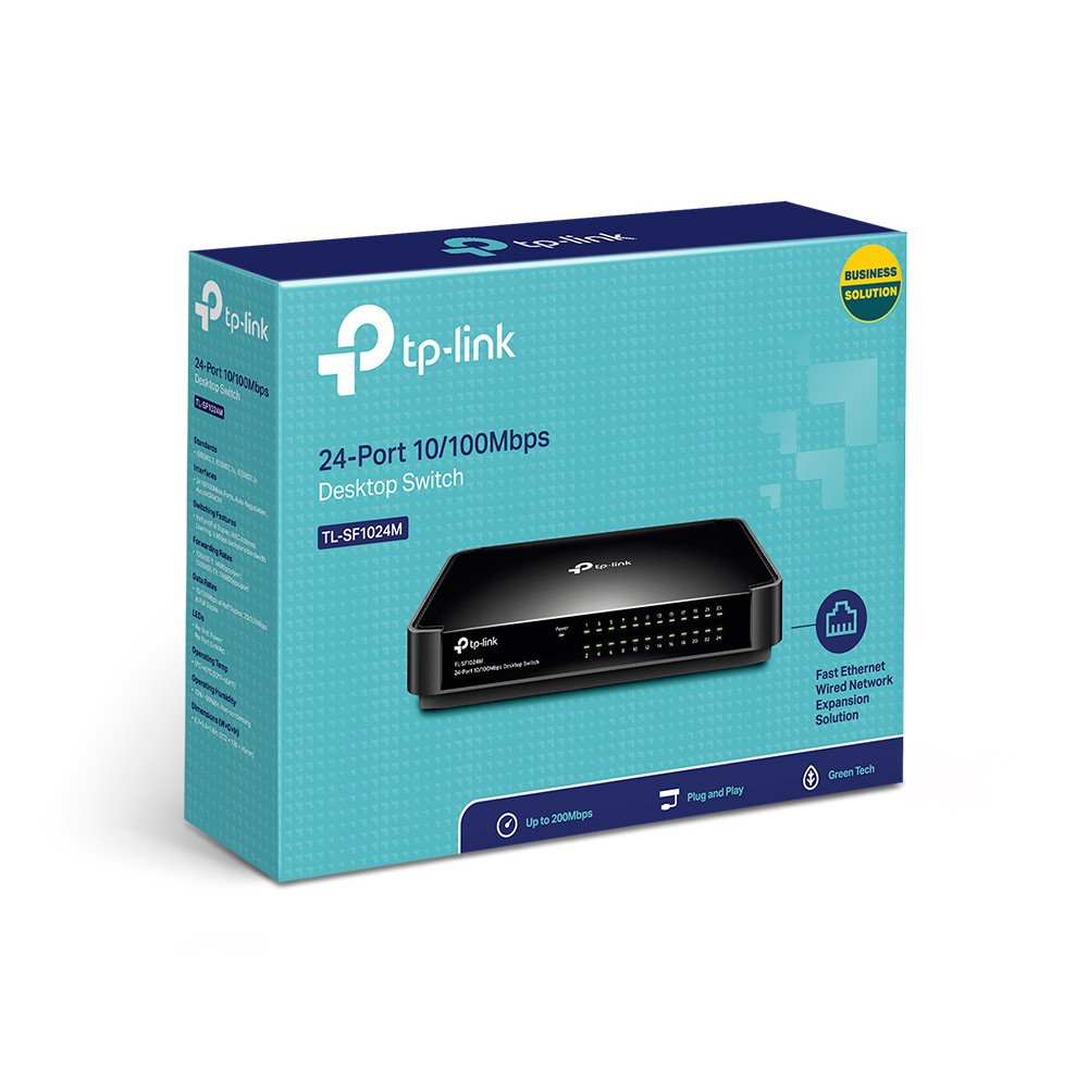 Tp-Link TL-SF1024M 24-Port 10/100Mbps Desktop Switch SF1024M