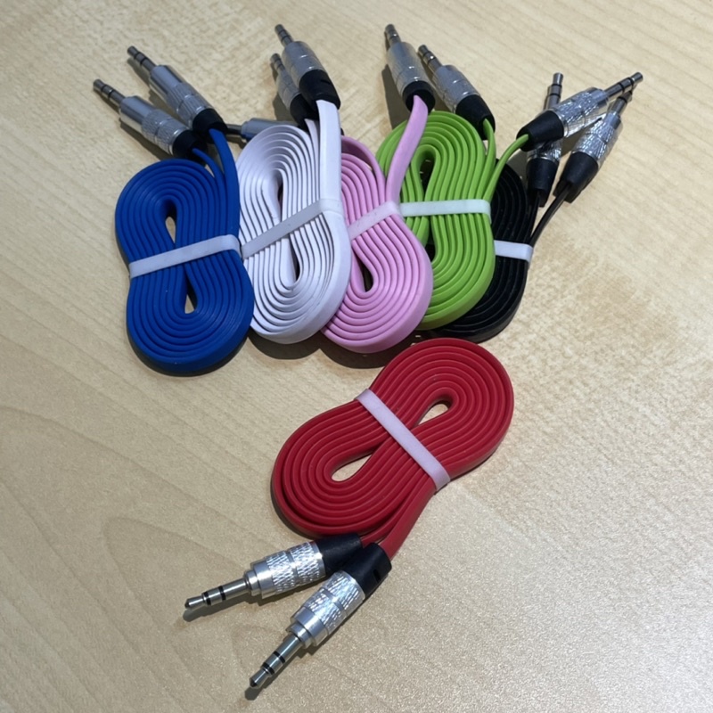 Kabel Audio Aux Audio Auxiliary 3.5mm Iphone Samsung Bagus Murah