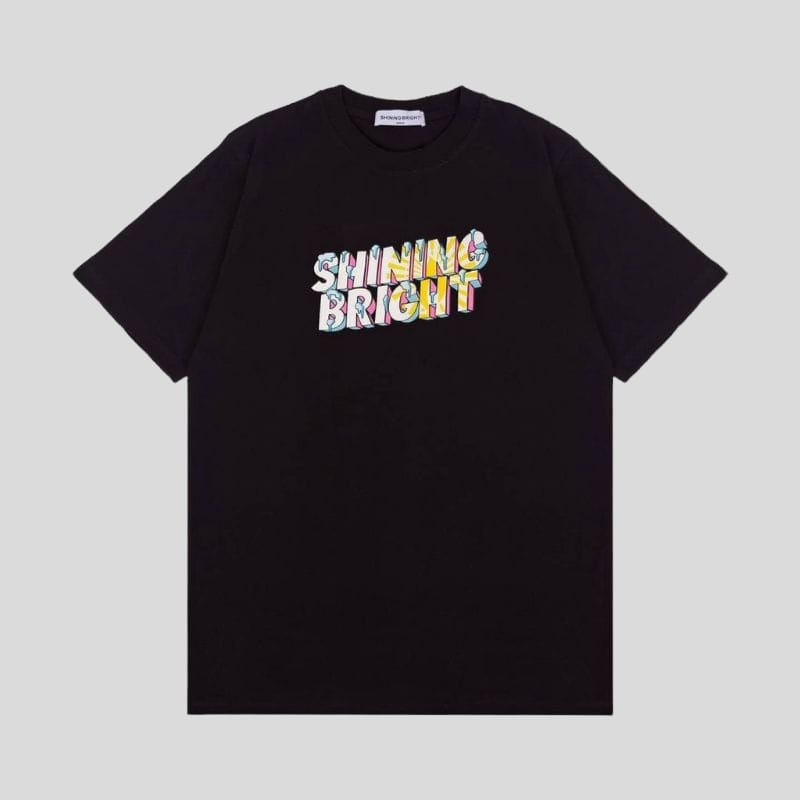 KAOS PRIA SHINING BRIGHT ICE ORIGINAL CASUAL / T-SHIRT DISTRO SIMPEL / ATASAN / PAKAIAN PRIA WANITA