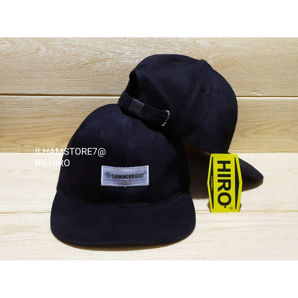 (COD)Topi Snapback Bordir SHINING BRIGHT Original New Model/Topi Distro Keren/Topi Distro Terlaris