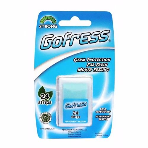 

GOFRESS XYLITOL 24 STRIPS