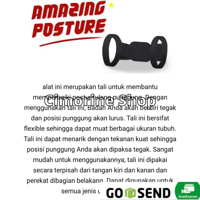 Amazing Posture Original BERGARANSI KUALITAS ATAS Anti Postur bongkok