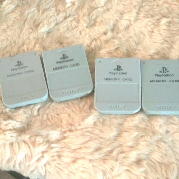 [READY] memory card playstation 1 ps1 original second old stock