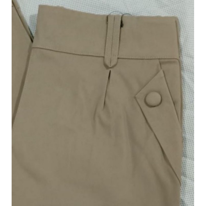 CELANA BAGGY PANTS WANITA CELANA BAHAN TWILL COMBED HALUS TEBAL MELAR SIZE STANDAR  DAN JUMBO