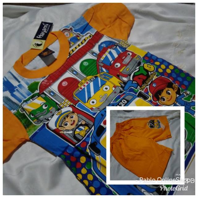 Set kaos tayo anak laki-laki