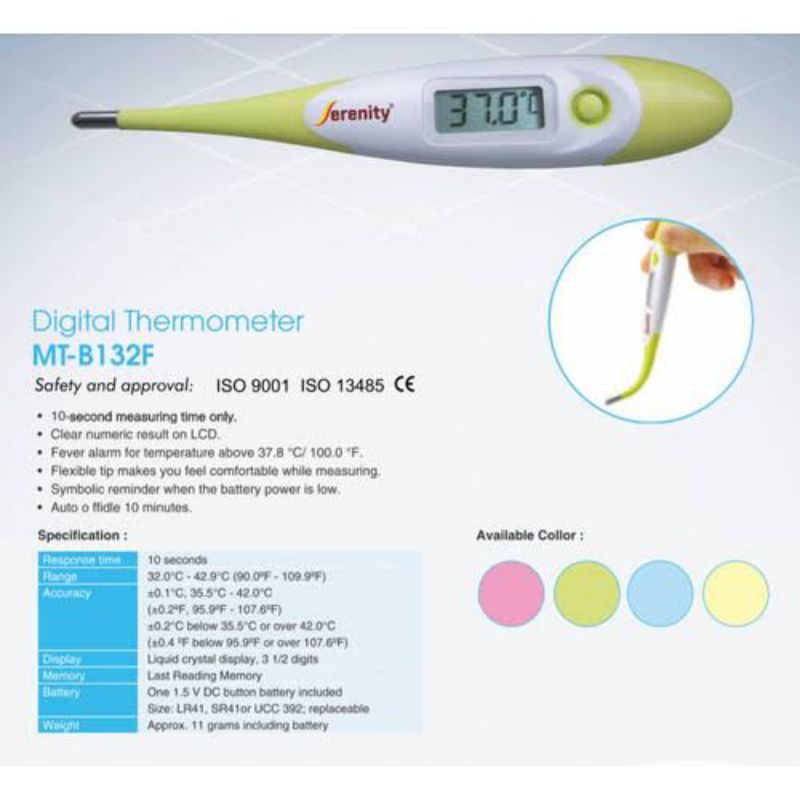 Thermometer Digital Serenity MT B 132 F