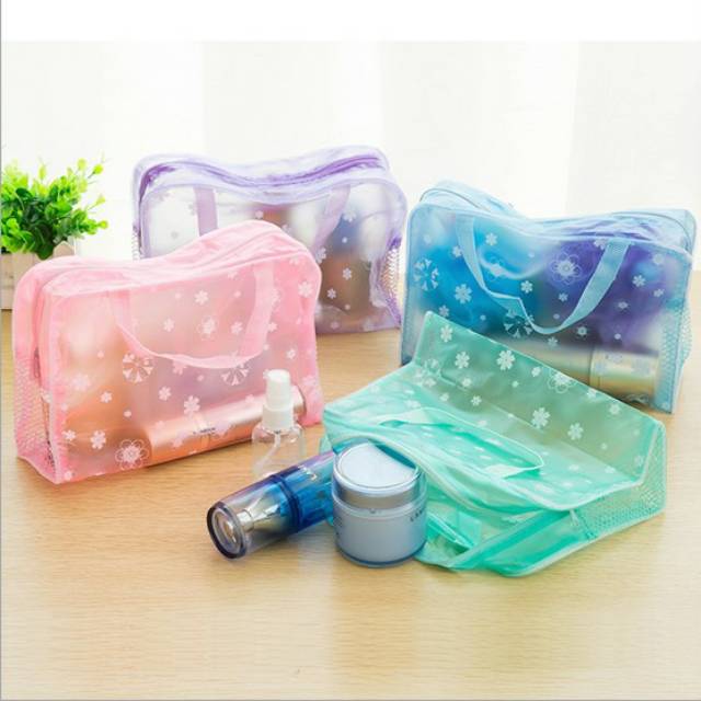 Toiletries Bag  Untuk Peralatan Mandi Make Up Travel Portable